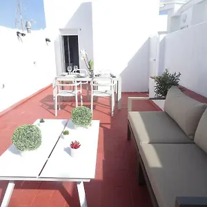 Atico Terraza Centro Ascensor Playa De La Caleta Apartamento Cádiz